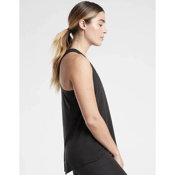 Athleta Essence Tie Back Tank Size 2X Black Womens - Picture 2 of 11
